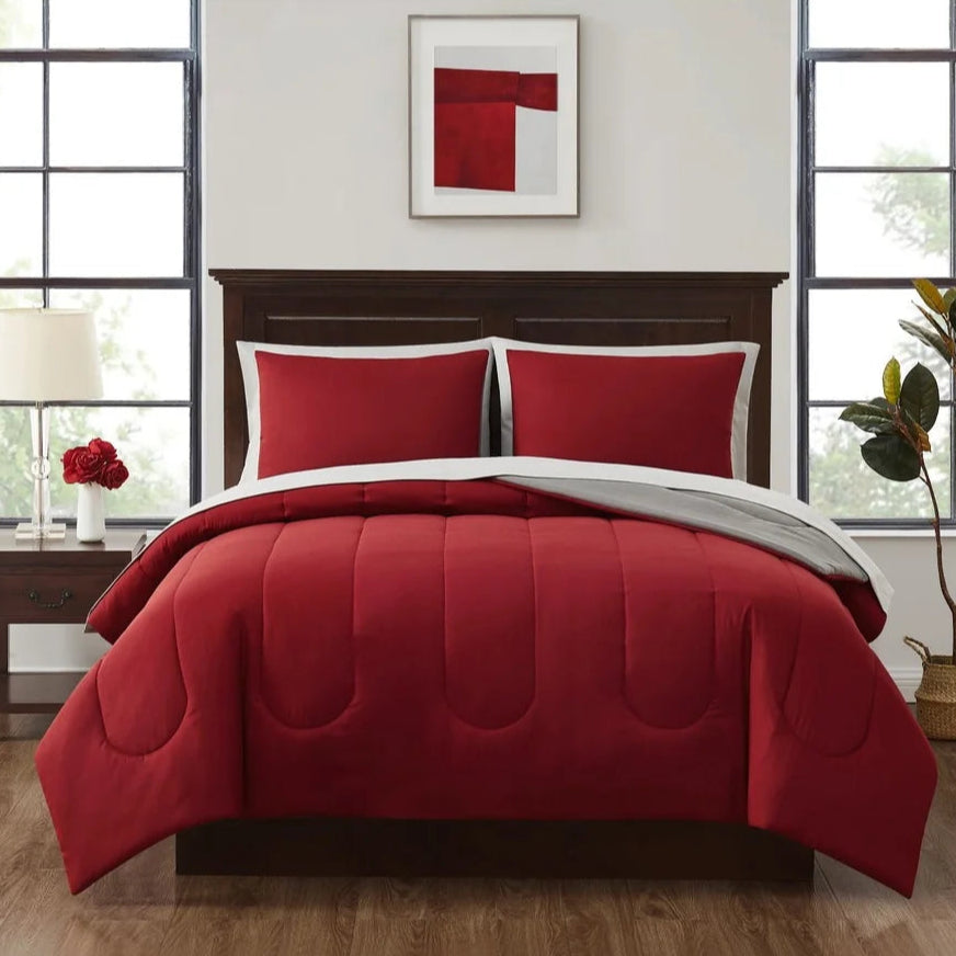 Full 7PC Bedding Set w/ Comforter & Shams