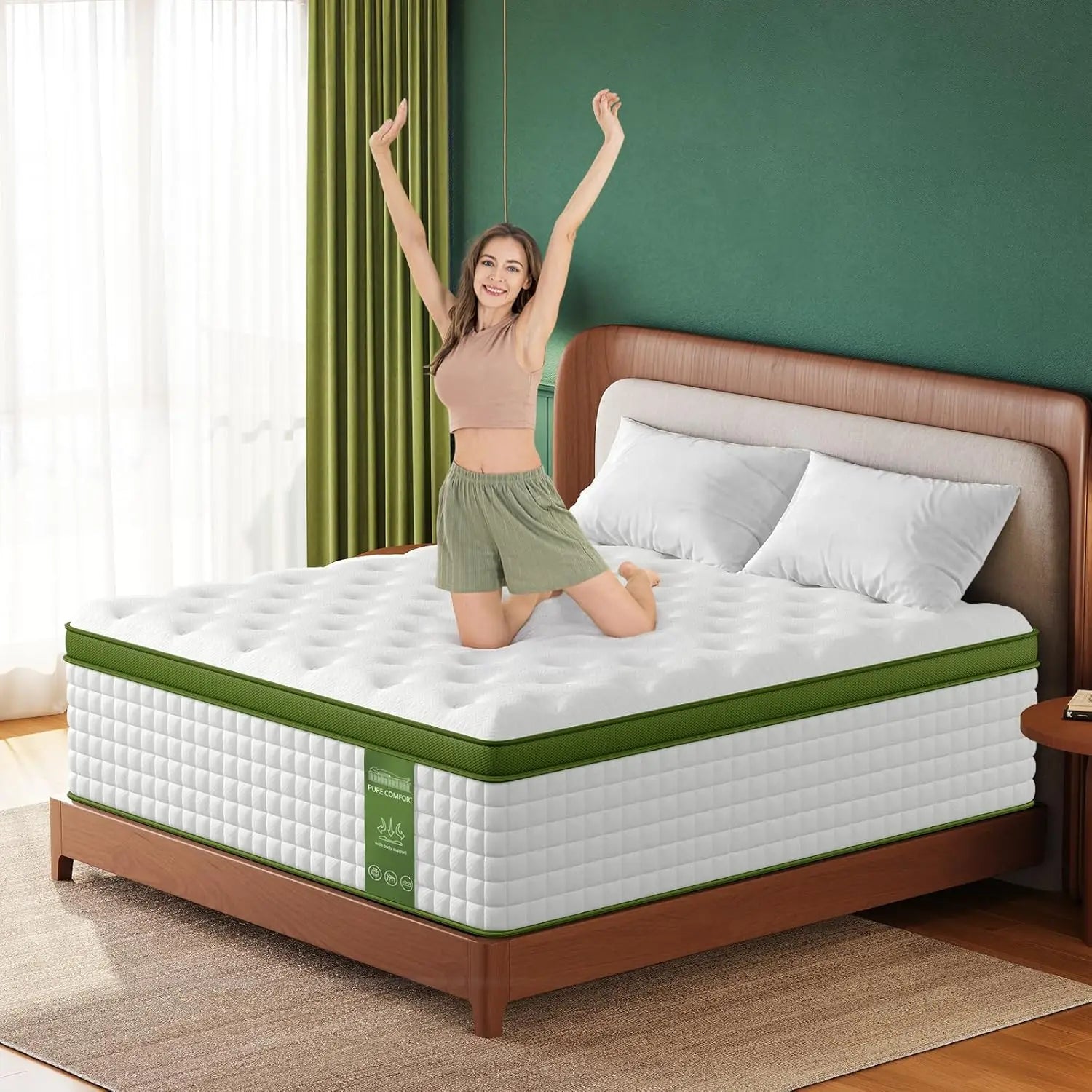 BedStory 12–14" Hybrid Mattress