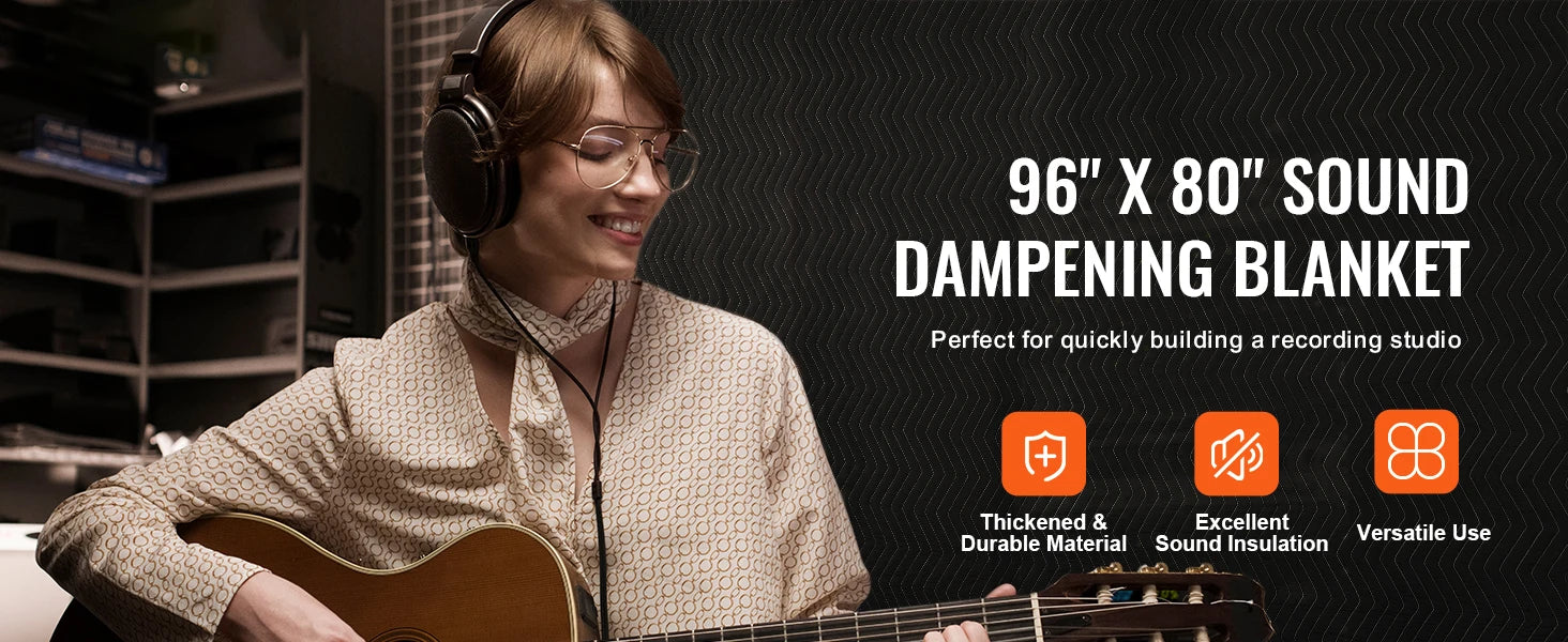 Sound Dampening Blanket 96x80"