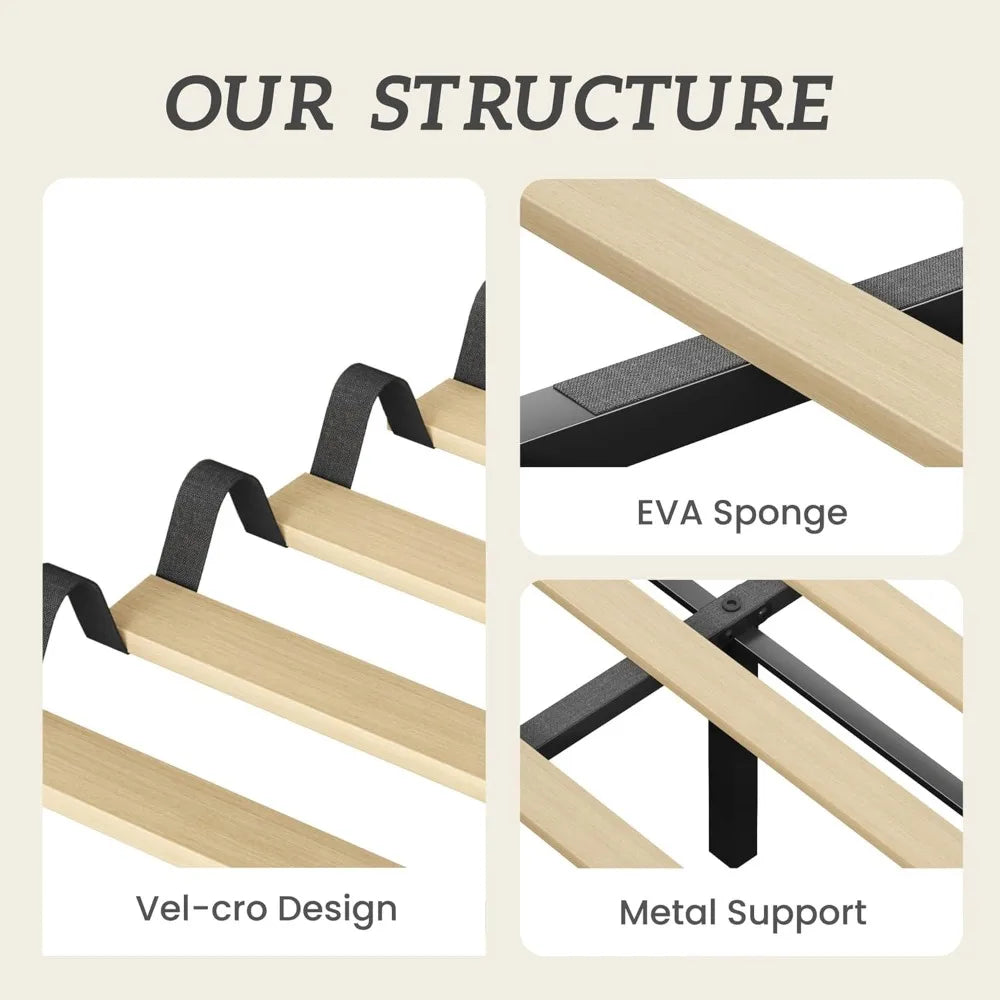 Queen Velvet Platform Bed