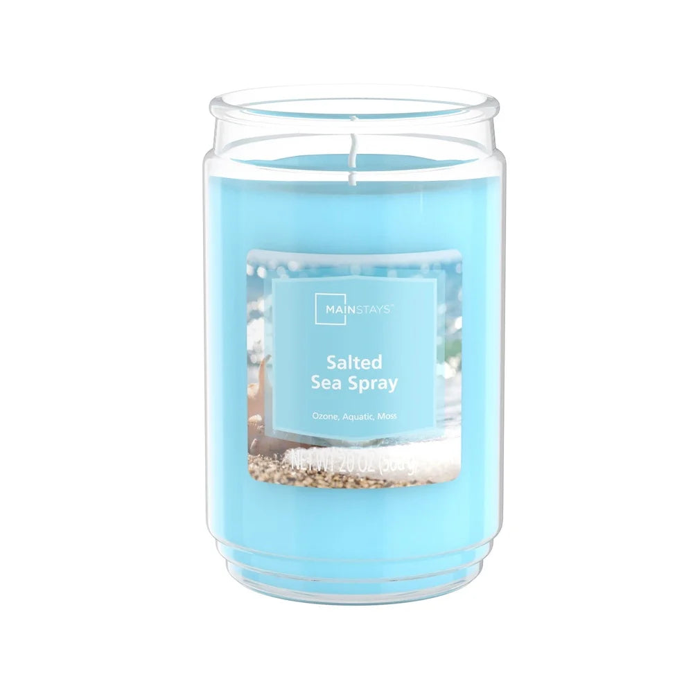 Large Scented Candle, Sea Spray 20oz