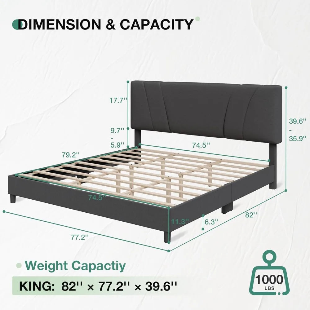 Novilla Upholstered Bed