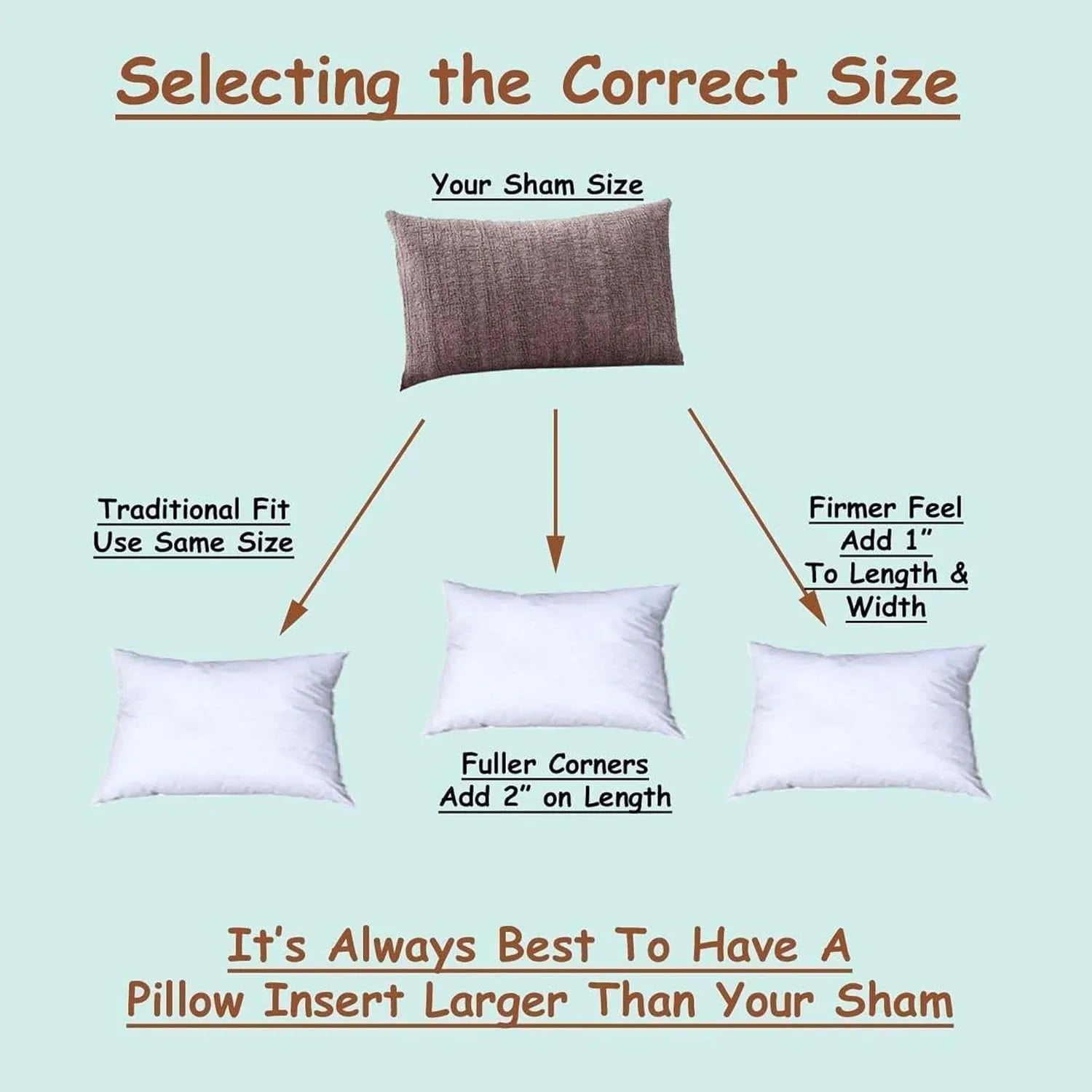 Oversized Synthetic Down Pillow Insert