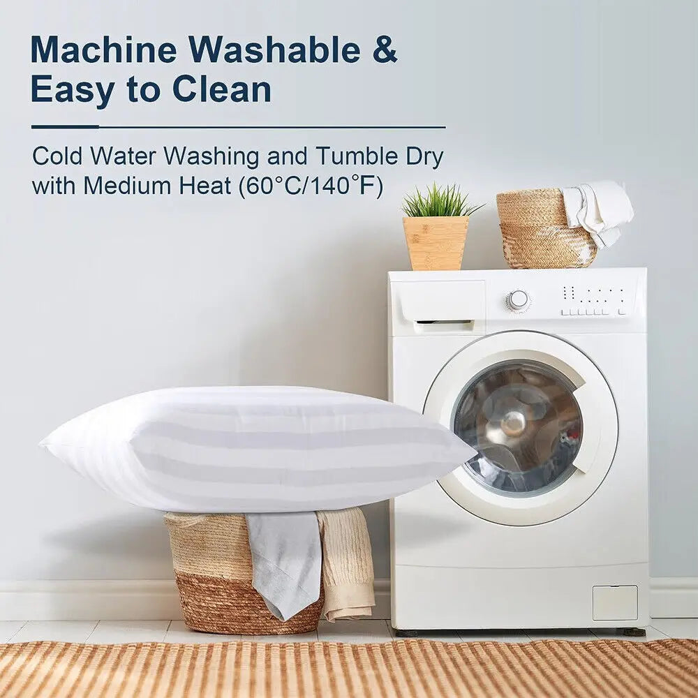 Set of 2 Plush Down Alternative Pillows