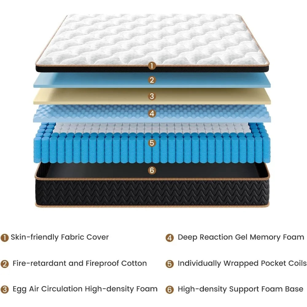 Thick Hybrid Mattress