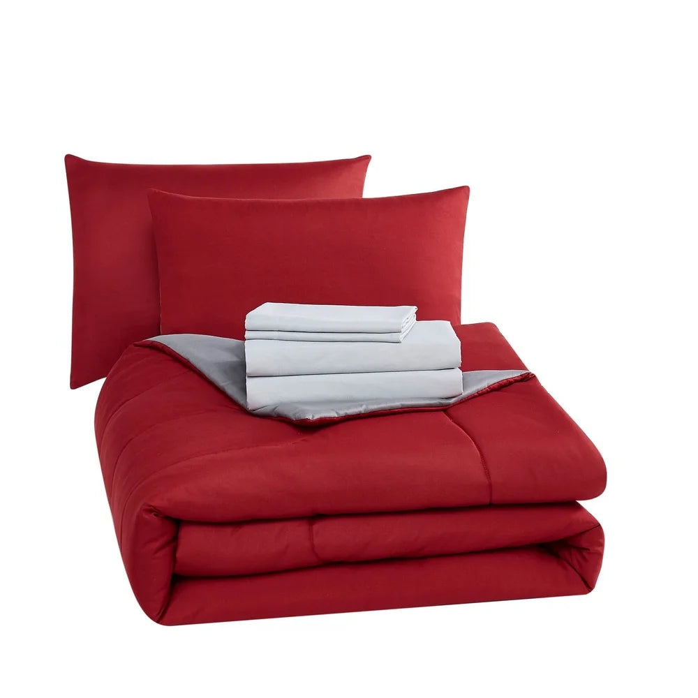 Full 7PC Bedding Set w/ Comforter & Shams