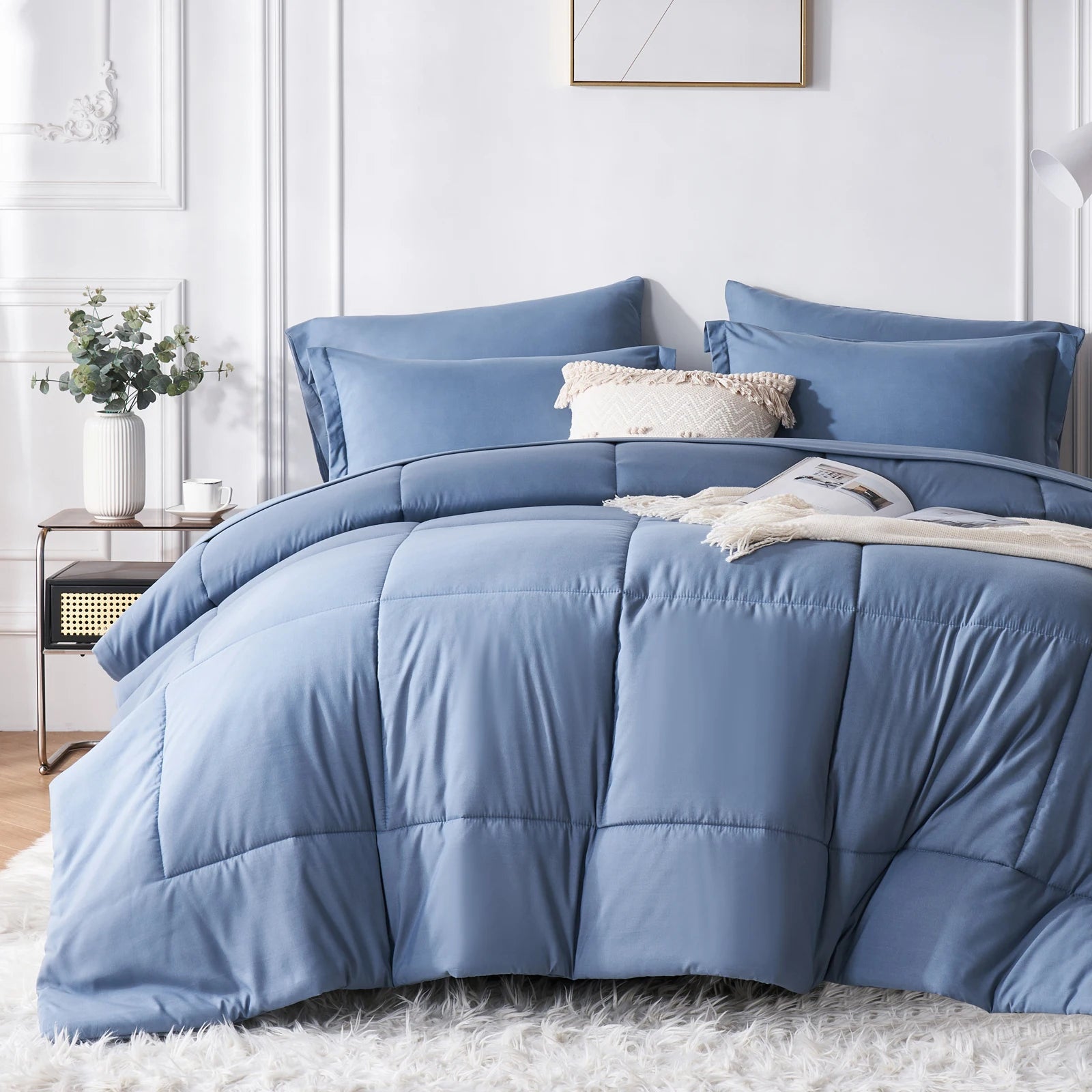 7PC Bed-in-a-Bag Comforter Set (Queen)