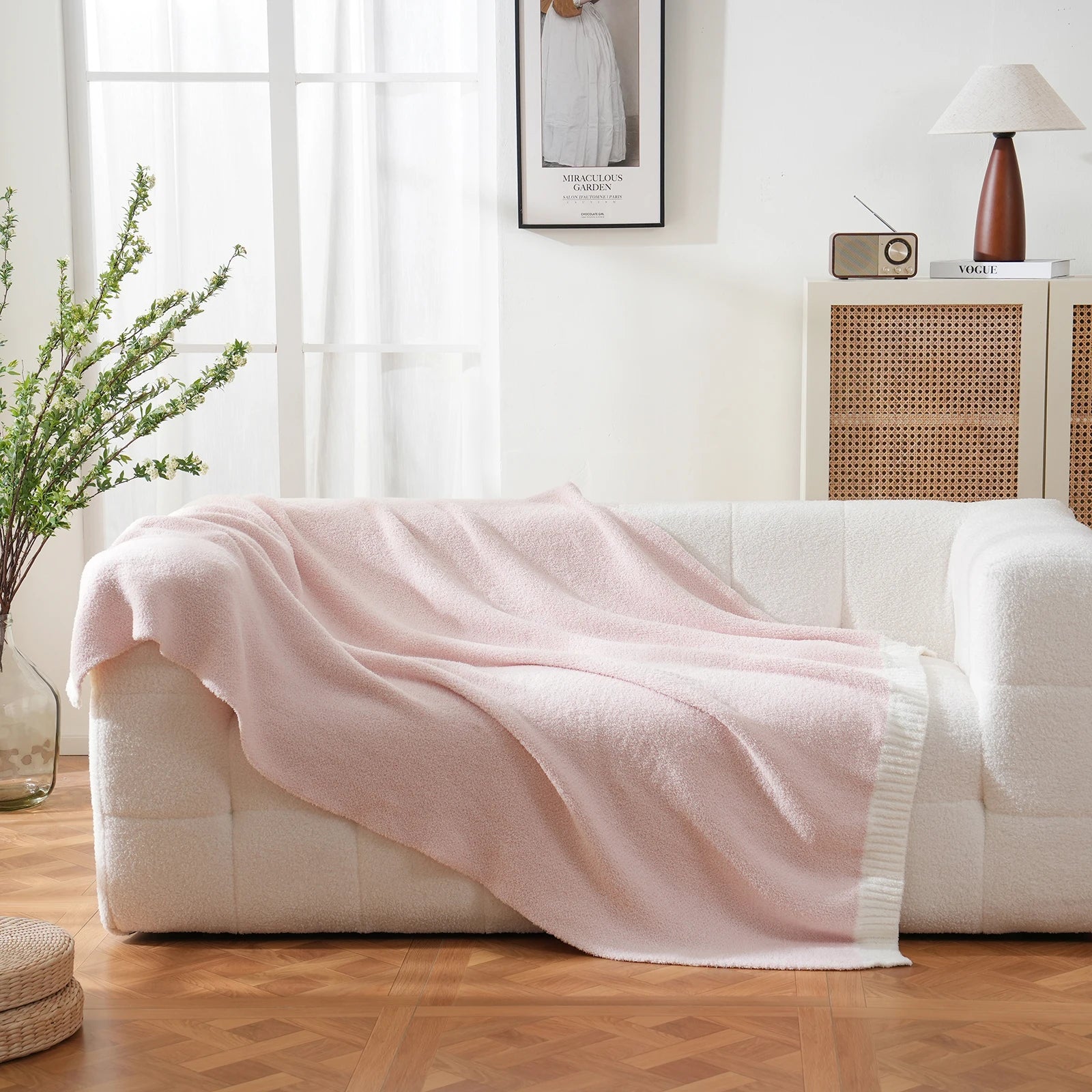 Plush Throw Blanket 50x60"