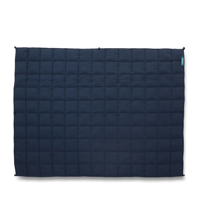 205T Cotton 20lbs Weighted Blanket (Navy Blue)