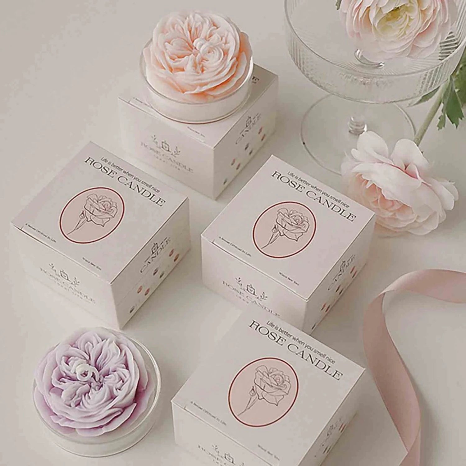 Flowers Scented Candle