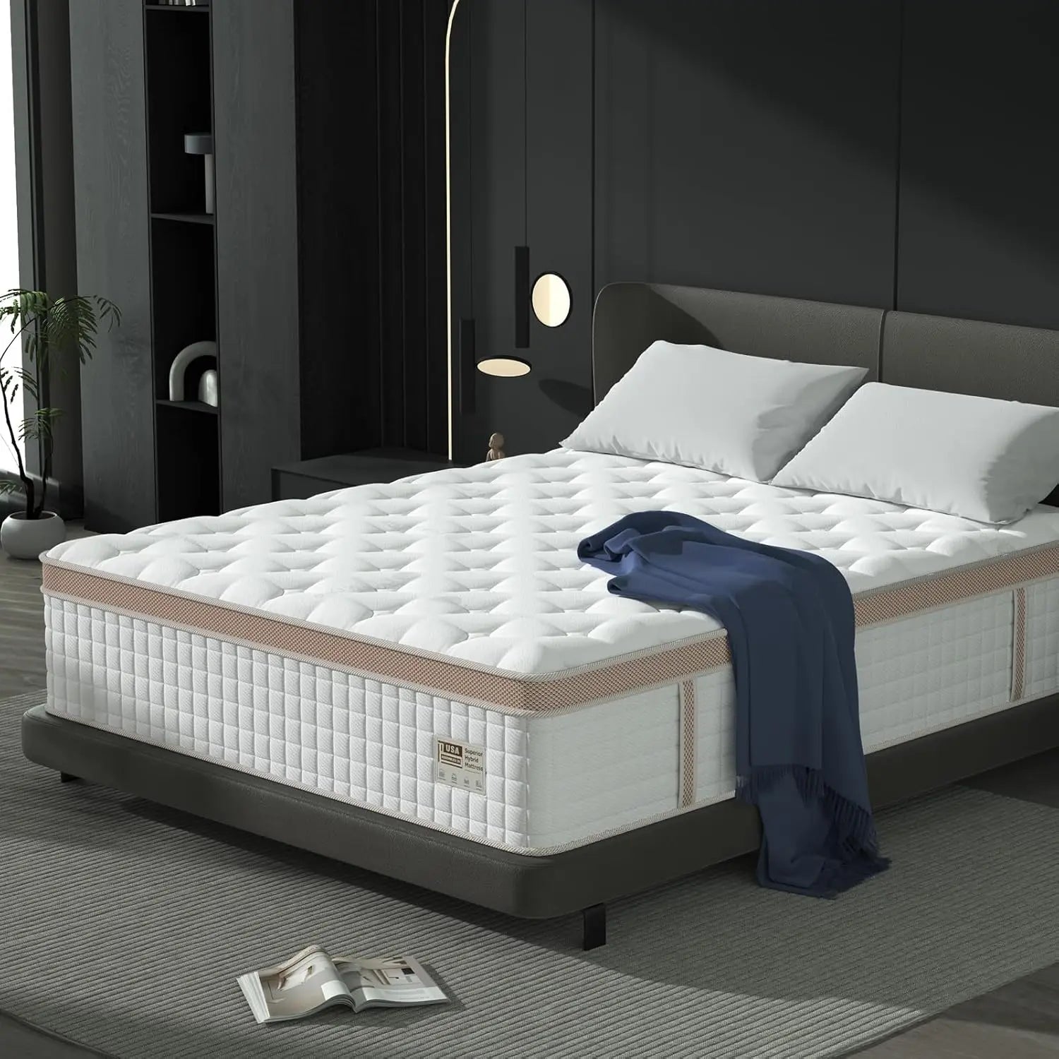 BedStory 14" Hybrid Mattress