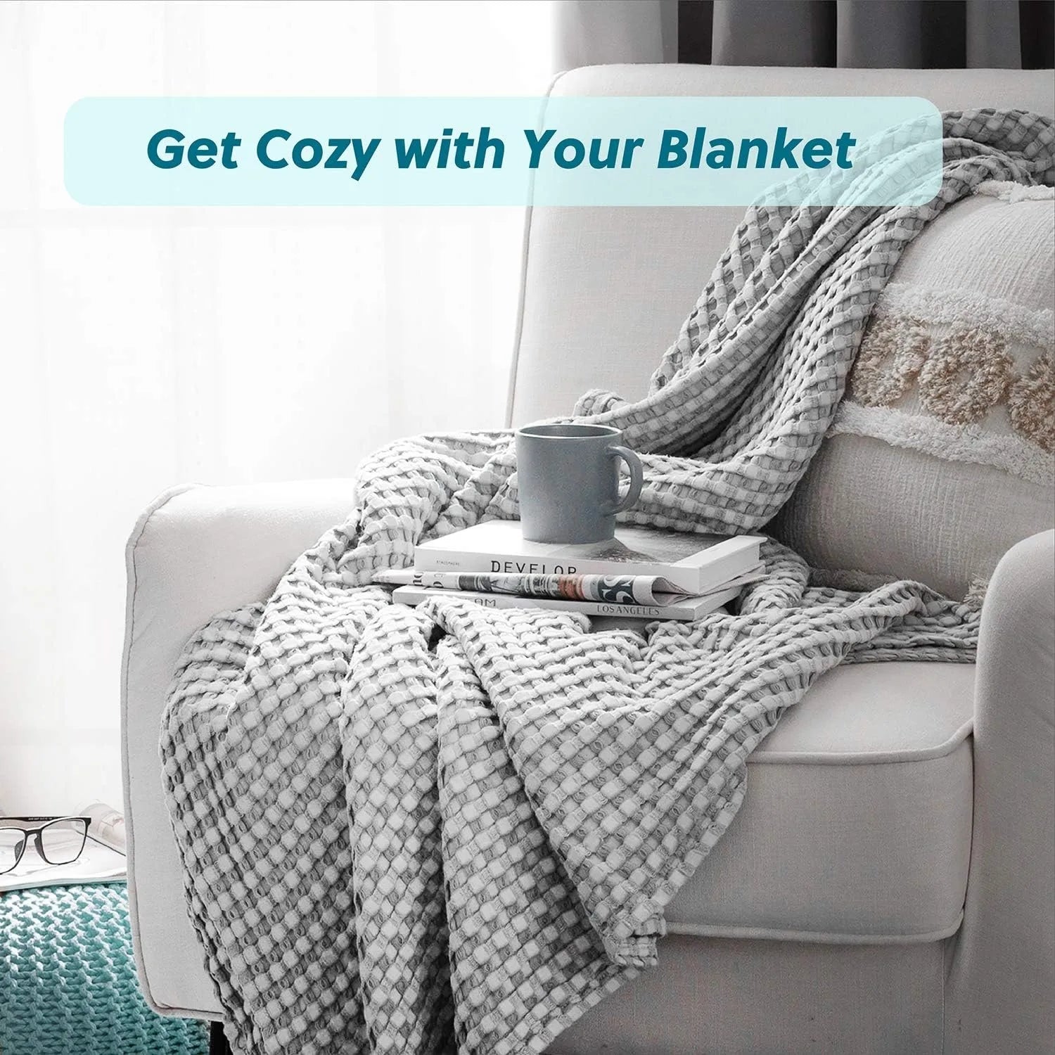 Cooling Cotton Blanket 104x90"
