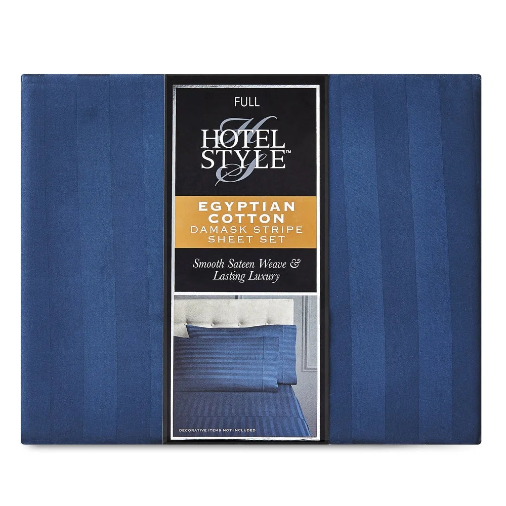 600TC Cotton 4PC Bed Sheet Set (Full)