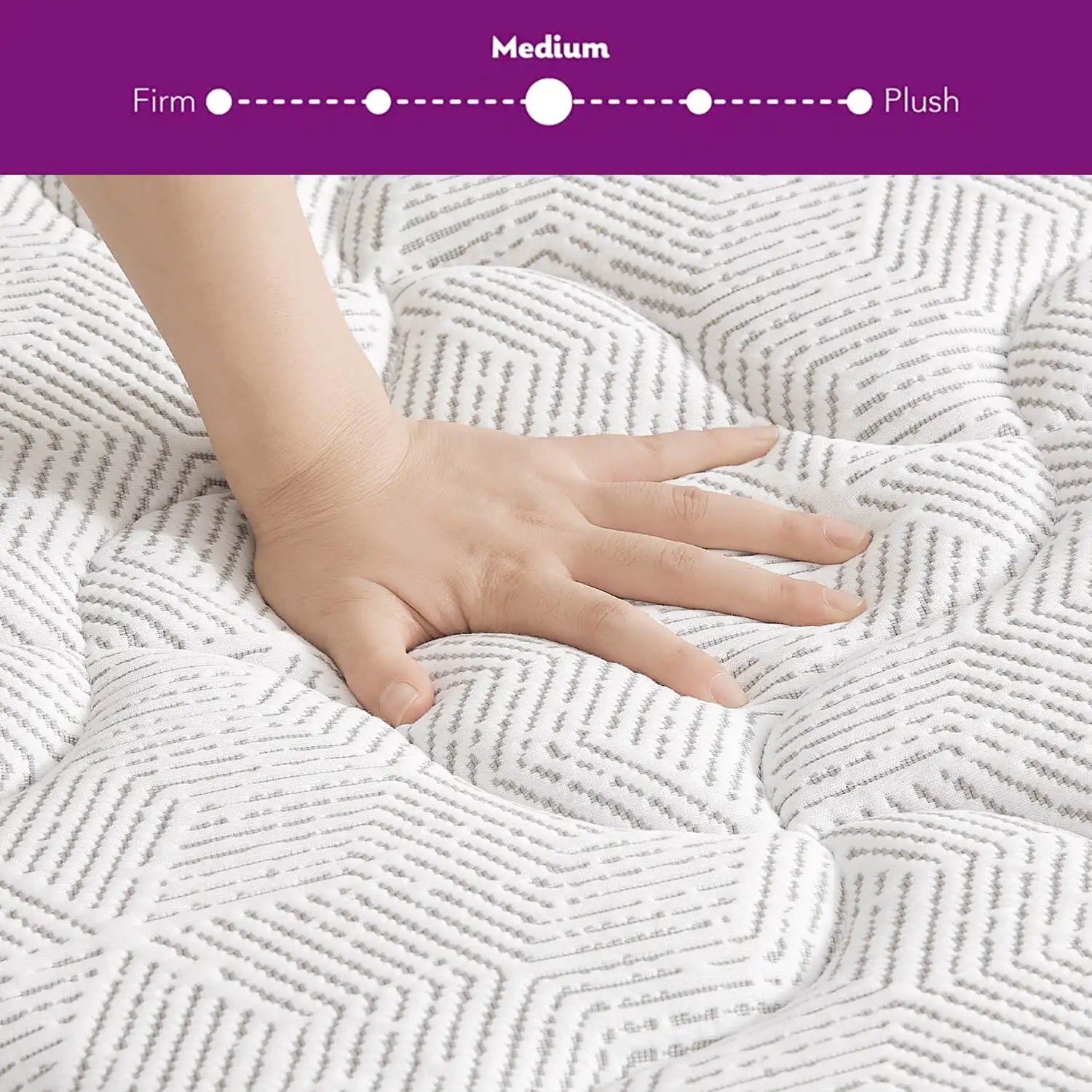 Queen Hybrid Mattress w/ Pocket Springs