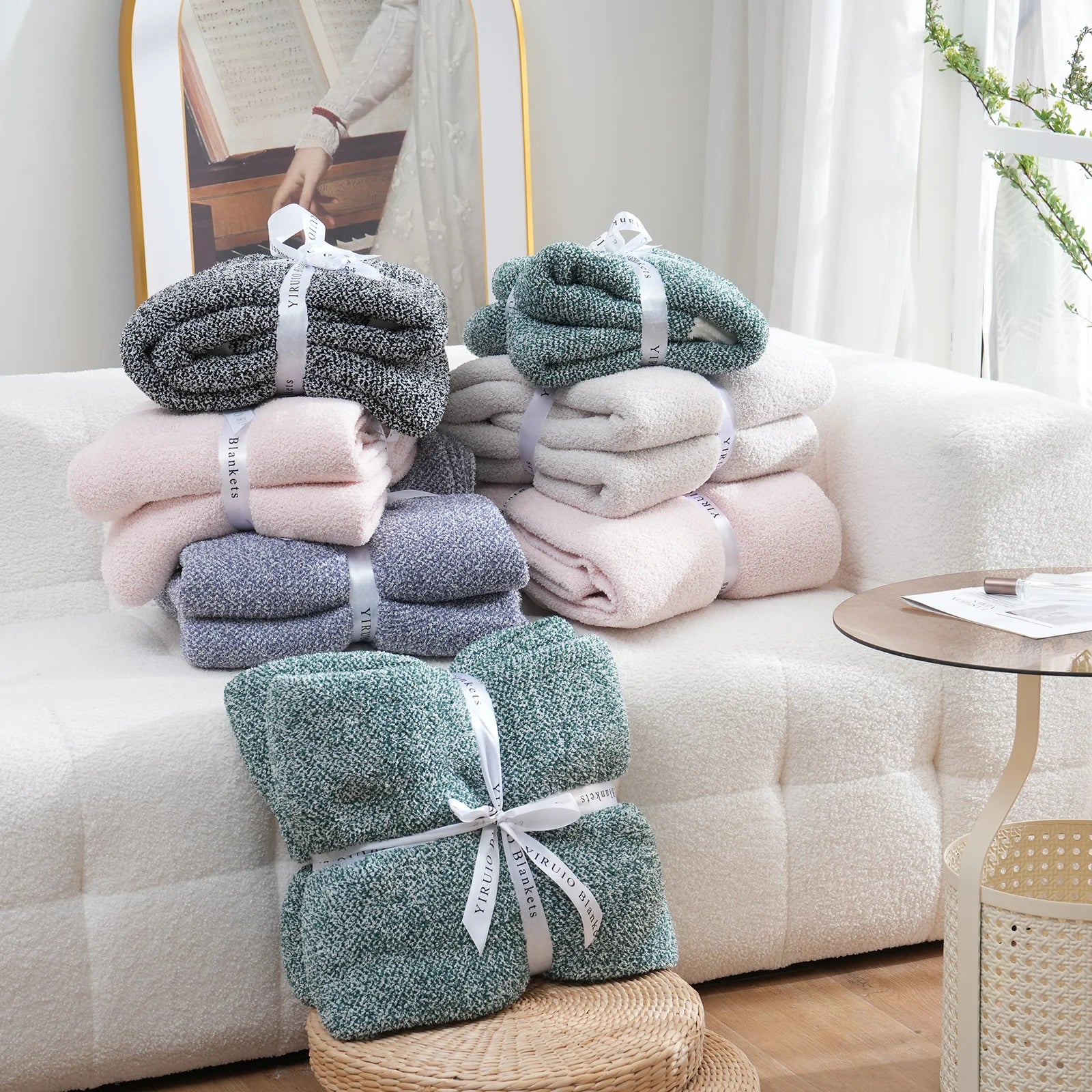 Plush Throw Blanket 50x60"