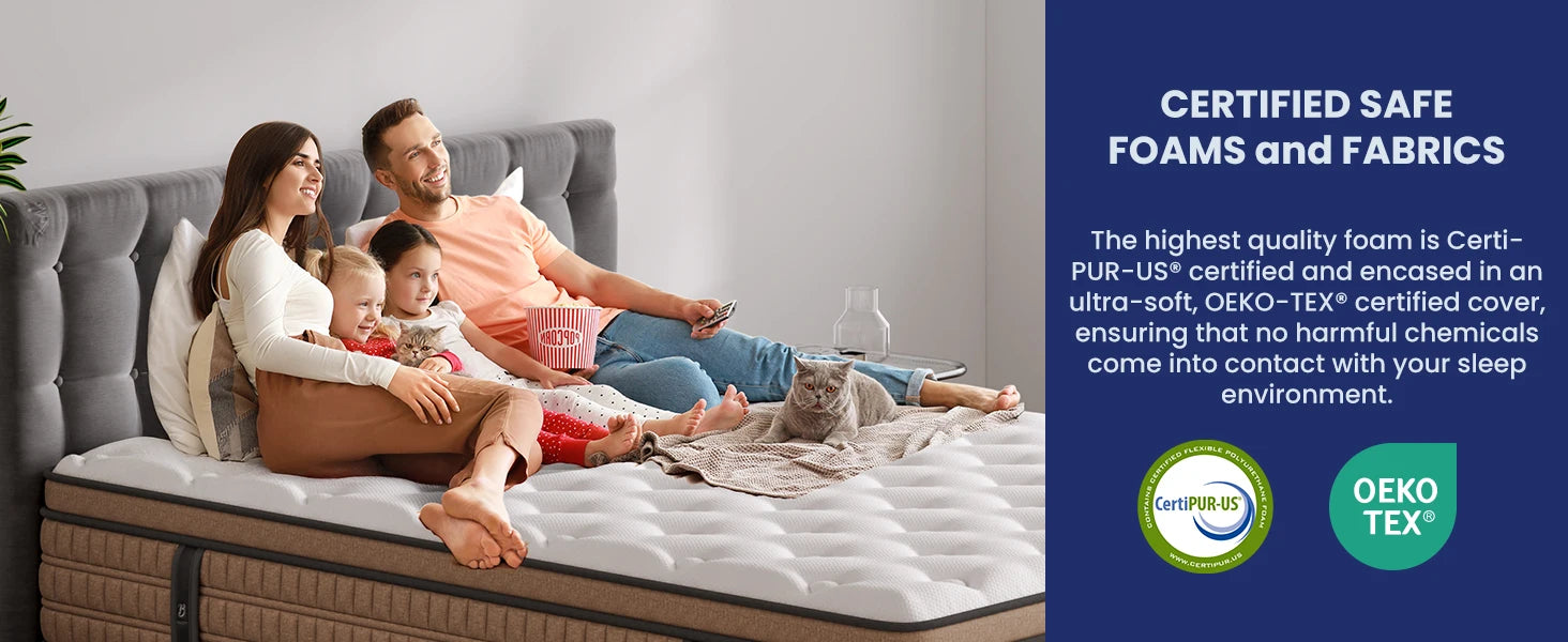 BedStory 12" Hybrid Mattress