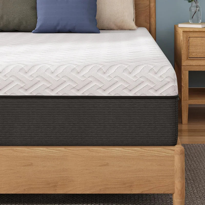 12" Green Tea Gel Mattress