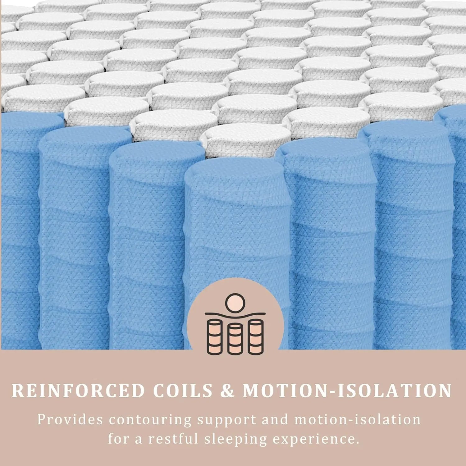 BedStory 12" Hybrid Mattress