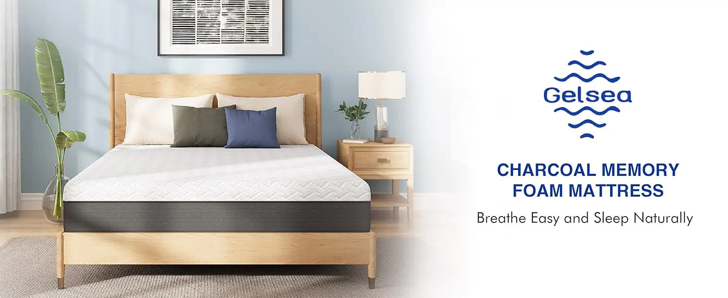 12" Green Tea Gel Mattress