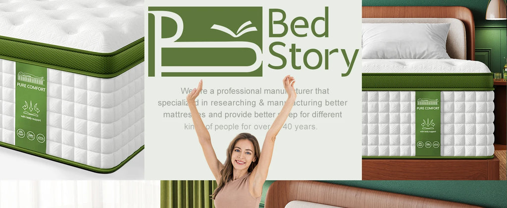 BedStory 12–14" Hybrid Mattress