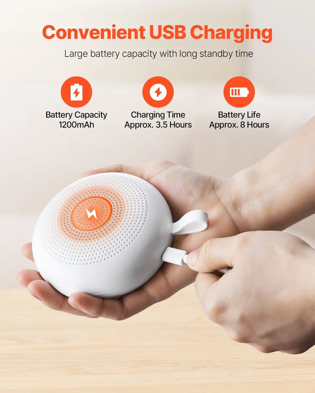 3-in-1 White Noise Sound Machine