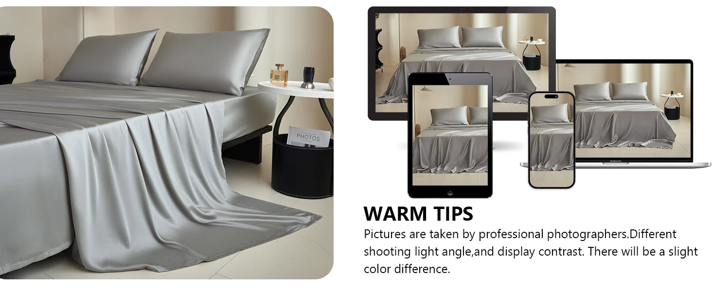Simple&Opulence 100% Tencel 4PC Sheet Set