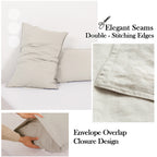 Simple&Opulence 3/4PC Linen Sheet Set