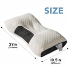 Knitted Contour Neck Pillow