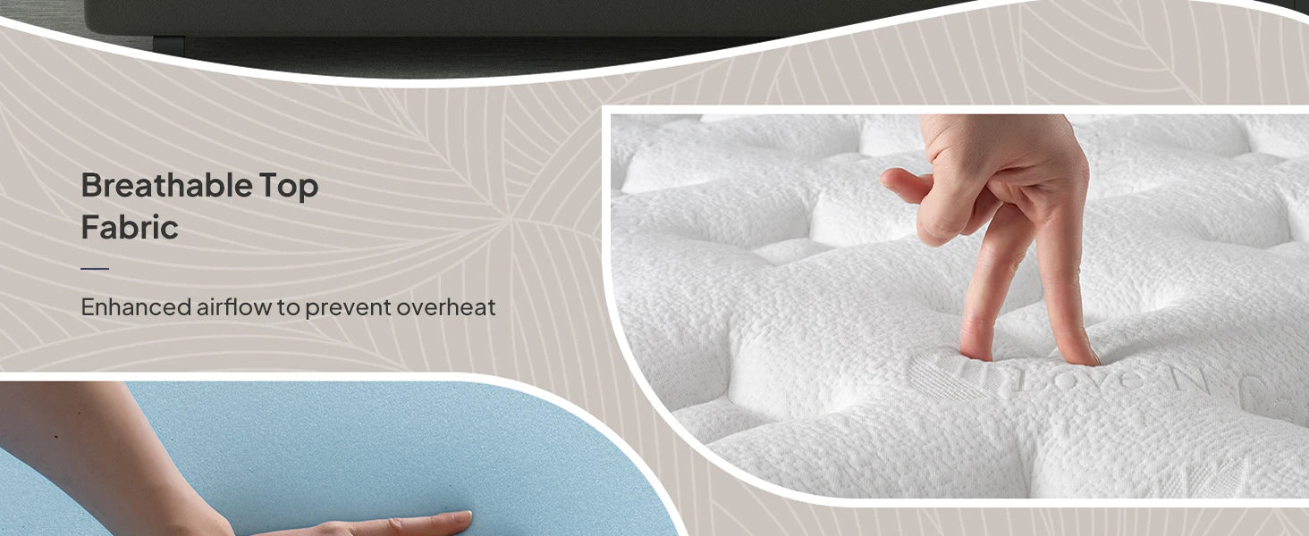 BedStory 14" Hybrid Mattress