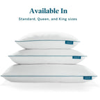 Premium Shredded Memory Foam Pillow (2-Pack Queen)