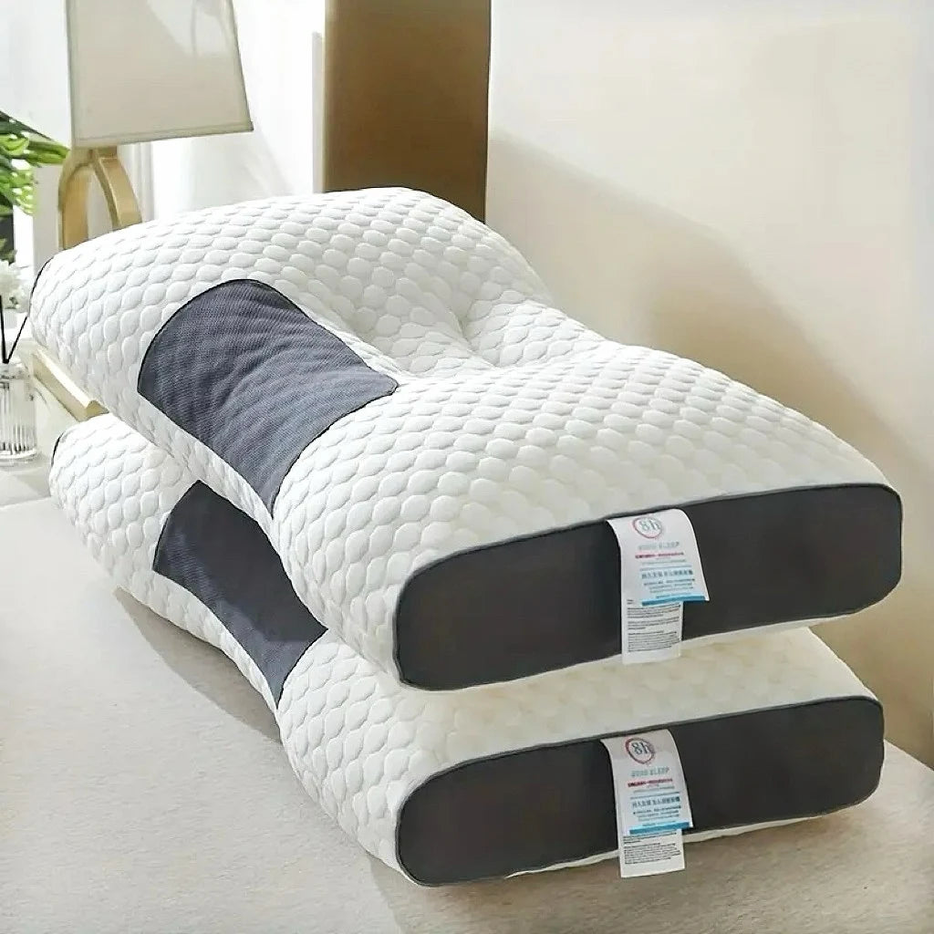 Knitted Contour Neck Pillow