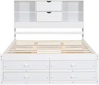 8-Drawer Platform Bed