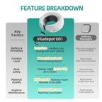 Viladepot U-Shaped Massage Pillow