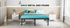 JHK Basic Metal Bed Frame w/ Storage