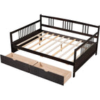Wooden Daybed w/ Drawers