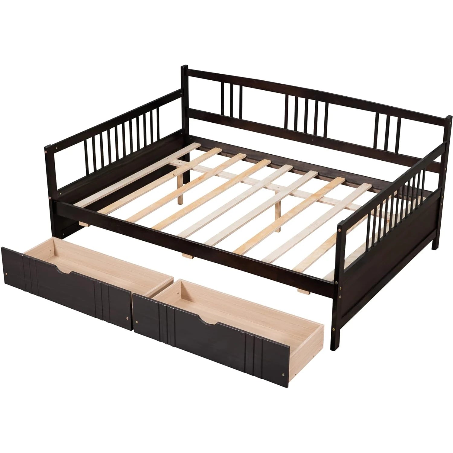 Wooden Daybed w/ Drawers