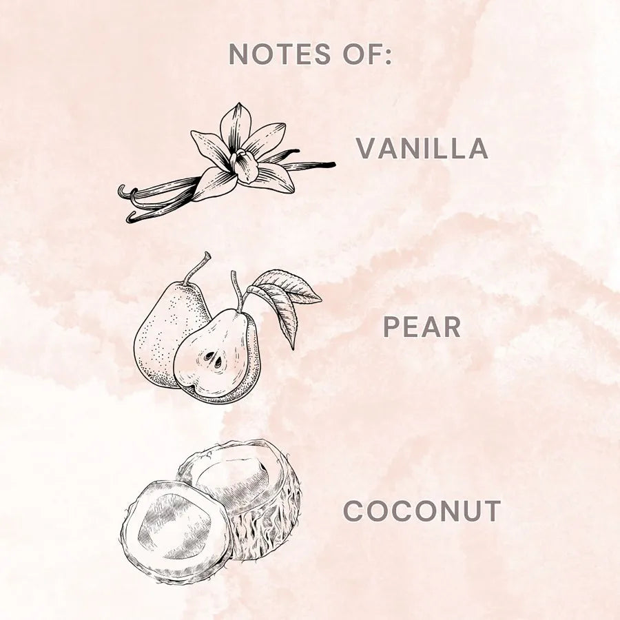 Glow Vanilla + Pear Candle 15oz