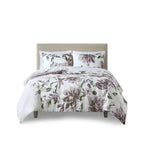 Floral Mauve Bed-in-a-Bag Set