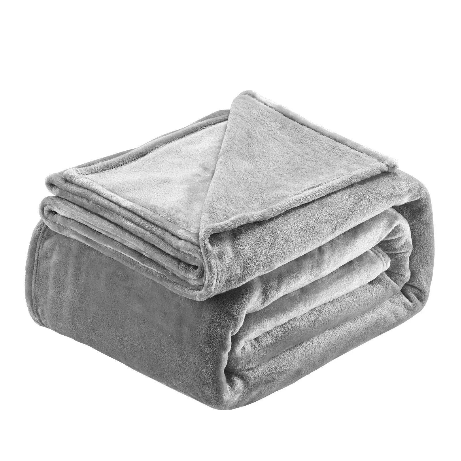 Queen Throw Blanket 90x90" Grey