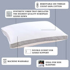 Indulgence Side Sleeper Pillow 36"x20"