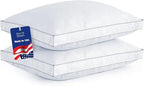 Goose Feather & Down Pillows (2-Pack King)