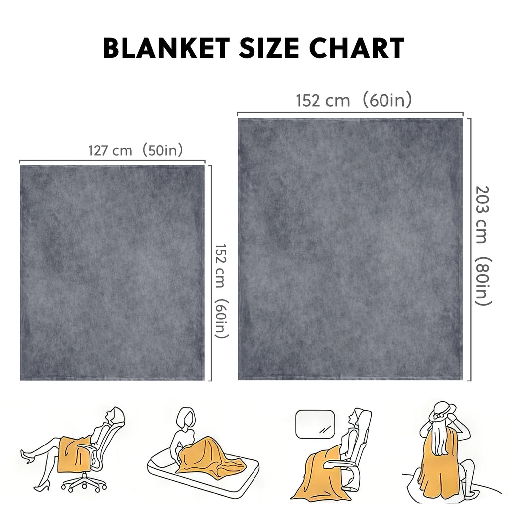 Soft Cozy Double-Sided Fleece Blanket