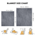 Soft Cozy Double-Sided Fleece Blanket