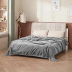 Queen Throw Blanket 90x90" Grey