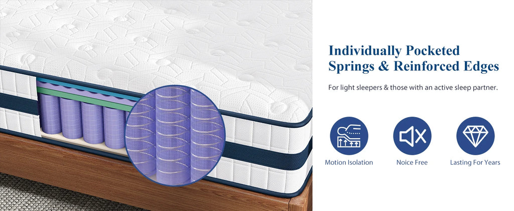 Maxzzz 12" Hybrid Mattress