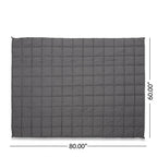 205T Cotton 20lbs Weighted Blanket (Grey)