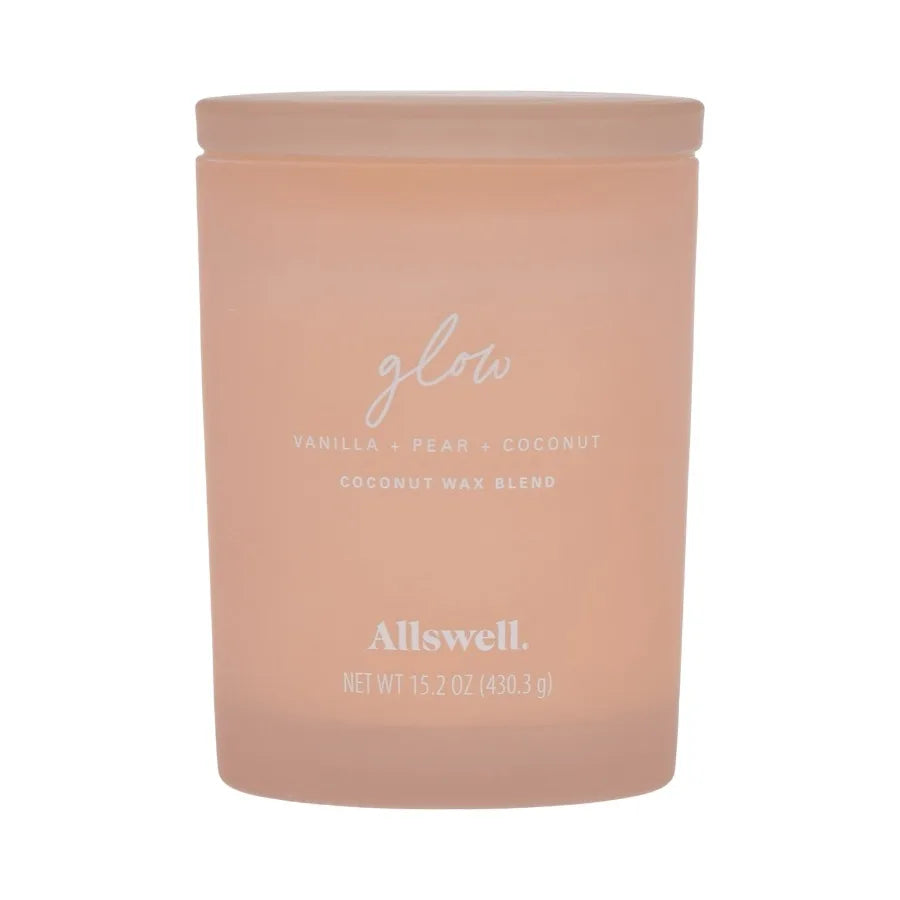 Glow Vanilla + Pear Candle 15oz