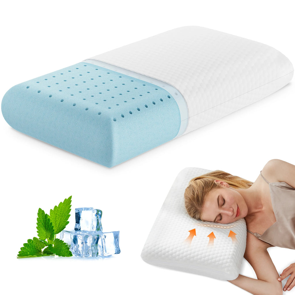 JHK Cooling Memory Foam Pillow