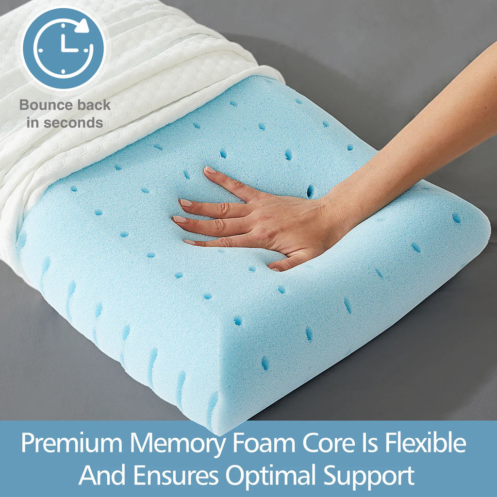 JHK Cooling Memory Foam Pillow