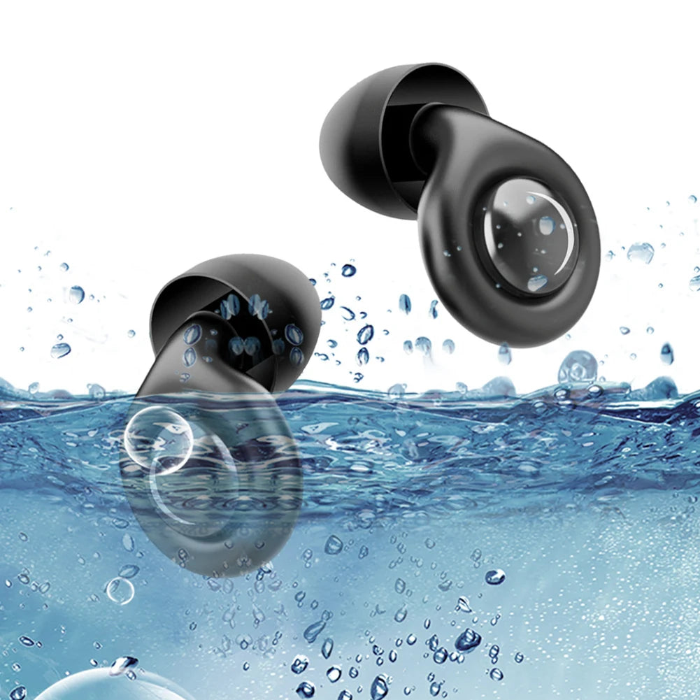 Reusable Silicone Earplugs w/ Case